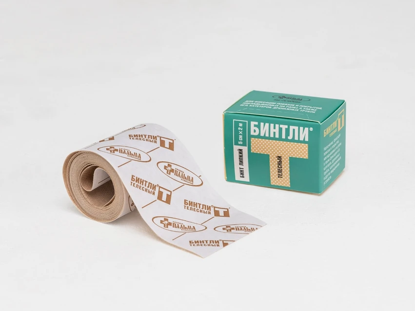 БИНТЛИ-Т телесный 5х2